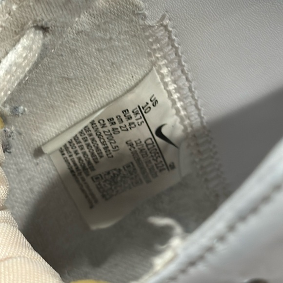 Women’s Nike Blazer Mid '77 'White Racer Blue Swoosh Sneakers - Picture 11 of 11